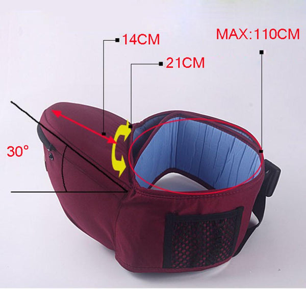 Breathable Ergonomic Hip Seat Baby Carrier